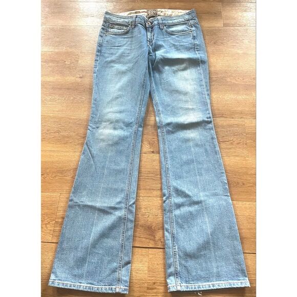 Rich & Skinny Denim - Vintage Rich & Skinny Old Stone Straight Leg Low Rise WMS Jeans SZ 28 X 33”